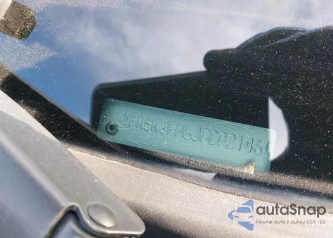 2018 Ford Explorer Limited from USA, damaged, VIN 1FM5K8FH6JGC02146